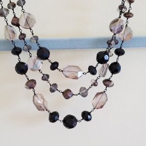 Elegant Beaded Statement Necklace